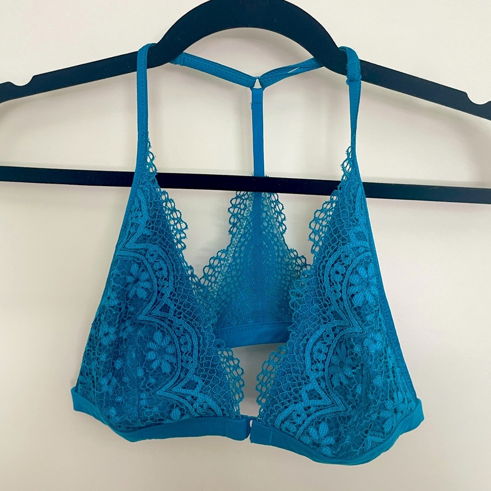Teal/ Blue Bralette